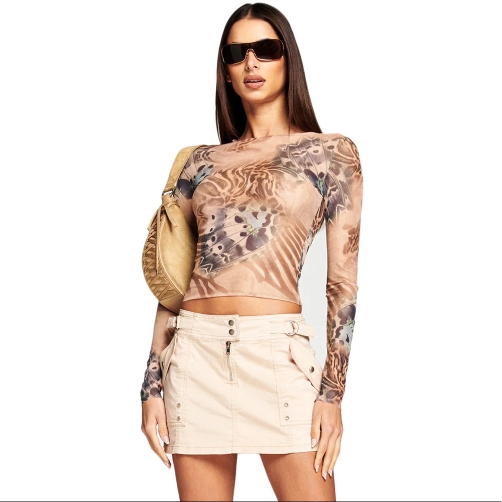 NWT I.AM.GIA IZAR LONG SLEEVE TOP